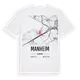 Manheim karta t-shirt