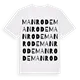 Manrode ordlek t-shirt