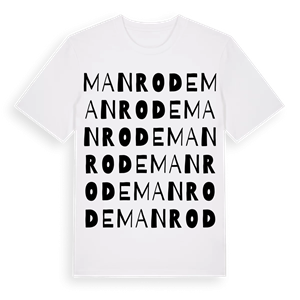 Manrode ordlek t-shirt – ekologisk bomull t-shirt från Pinshirt