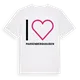 Jag älskar Marienberghausen t-shirt stort tryck