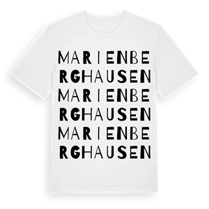 Marienberghausen ordlek t-shirt – ekologisk bomull t-shirt från Pinshirt