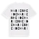 Marienheide ordlek t-shirt