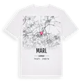 Marl karta t-shirt