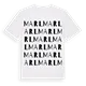 Marl ordlek t-shirt
