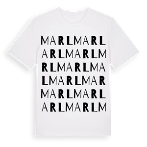 Marl ordlek t-shirt – ekologisk bomull t-shirt från Pinshirt