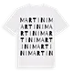 Martini ordlek t-shirt