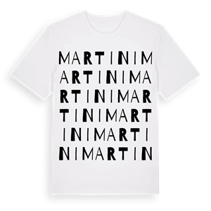 Martini ordlek t-shirt – ekologisk bomull t-shirt från Pinshirt