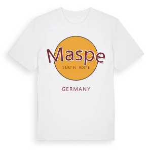 Maspe cirkel t-shirt – ekologisk bomull t-shirt från Pinshirt