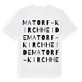 Matorf-Kirchheide ordlek t-shirt