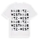 Mauritz-West ordlek t-shirt