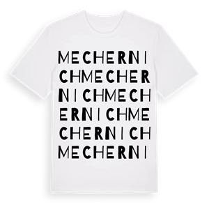 Mechernich ordlek t-shirt – ekologisk bomull t-shirt från Pinshirt
