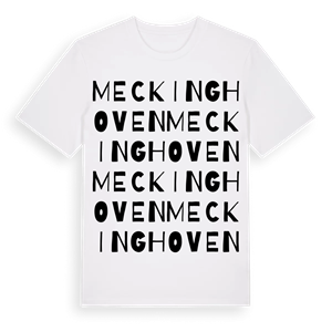 Meckinghoven ordlek t-shirt – ekologisk bomull t-shirt från Pinshirt
