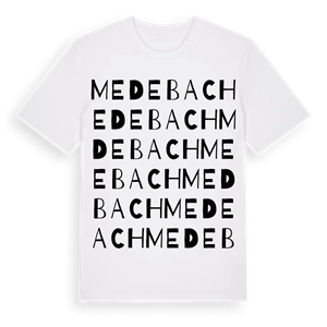 Medebach ordlek t-shirt – ekologisk bomull t-shirt från Pinshirt