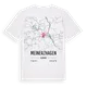 Meinerzhagen karta t-shirt