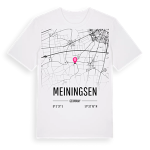 Meiningsen karta t-shirt – ekologisk bomull t-shirt från Pinshirt