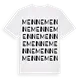 Menne ordlek t-shirt