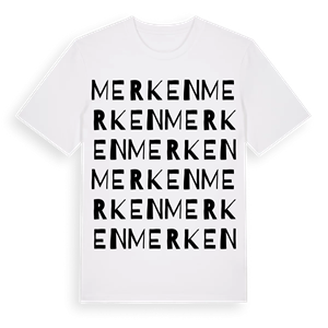 Merken ordlek t-shirt – ekologisk bomull t-shirt från Pinshirt