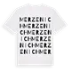Merzenich ordlek t-shirt