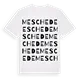 Meschede ordlek t-shirt