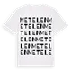 Metelen ordlek t-shirt