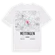 Mettingen karta t-shirt