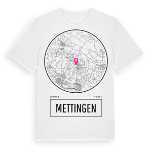 Mettingen t-shirt – ekologisk bomull t-shirt från Pinshirt