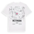 Mettmann karta t-shirt