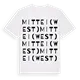 Mitte I (West) ordlek t-shirt