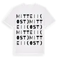 Mitte II (Ost) ordlek t-shirt