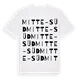 Mitte-Süd ordlek t-shirt