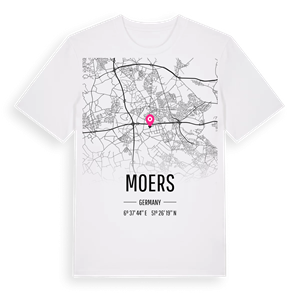 Moers karta t-shirt – ekologisk bomull t-shirt från Pinshirt