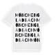 Mönchengladbach ordlek t-shirt