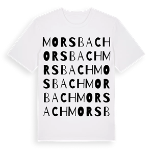 Morsbach ordlek t-shirt – ekologisk bomull t-shirt från Pinshirt