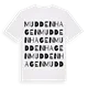 Muddenhagen ordlek t-shirt