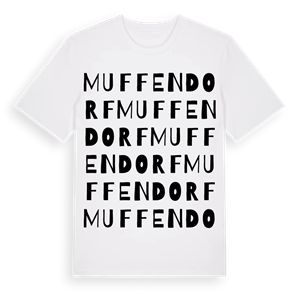 Muffendorf ordlek t-shirt – ekologisk bomull t-shirt från Pinshirt