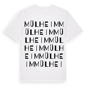 Mülheim ordlek t-shirt – ekologisk bomull t-shirt från Pinshirt