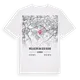 Mülheim an der Ruhr karta t-shirt