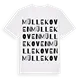 Müllekoven ordlek t-shirt
