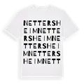 Nettersheim ordlek t-shirt
