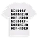Neudorf-Nord ordlek t-shirt