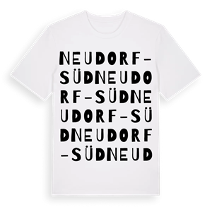 Neudorf-Süd ordlek t-shirt – ekologisk bomull t-shirt från Pinshirt