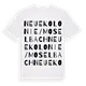 Neue Kolonie / Moselbach ordlek t-shirt
