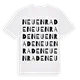 Neuenrade ordlek t-shirt