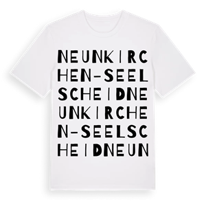 Neunkirchen-Seelscheid ordlek t-shirt – ekologisk bomull t-shirt från Pinshirt