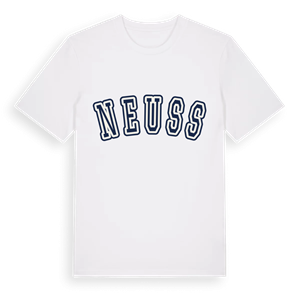 Neuss college t-shirt – ekologisk bomull t-shirt från Pinshirt