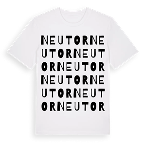 Neutor ordlek t-shirt – ekologisk bomull t-shirt från Pinshirt