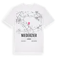 Niederzier karta t-shirt
