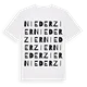 Niederzier ordlek t-shirt