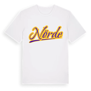 Nörde baseball t-shirt – ekologisk bomull t-shirt från Pinshirt