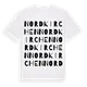 Nordkirchen ordlek t-shirt